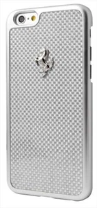 Ferrari iPhone 6/6S GT Carbon White Case - Picture 1 of 1