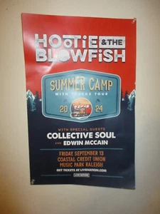 Hootie & The Blowfish 11x17 Konzert Poster Collective Soul Raleigh, NC 13.09.24 - Bild 1 von 1