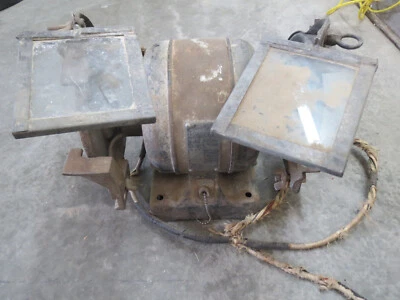 Antique 1930's Companion 6" Bench Grinder / Sears Roebuck /  Original - Image 1 of 4