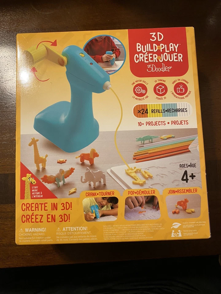 3Doodler 3D Build And Play 12 Pack Ages 4 Up