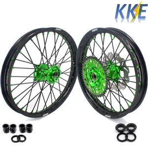 KKE 21/19 MX Wheels Rims Fit Kawasaki KX250F KX450F 2006-2018/ KX125 KX250 06-07 - Bild 1 von 11