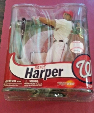 BRYCE HARPER McFARLANE FIGURINE BATTING NATIONALS/PHILLIES (ROOKIE YEAR ) Cover