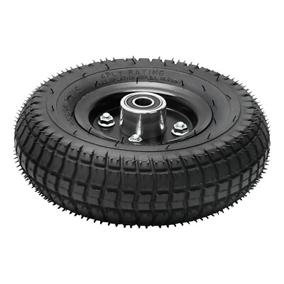 9x3.50-4 Front Wheel Tire Rim 9 Inch Wheel for Scooter Trolley Power Chair Mower - Image 1 of 4