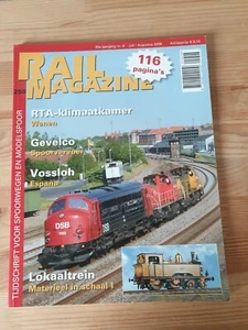 Rail Magazine - No. 256 - Juli/Augustus 2008 - Dutch / Nederlandse Editie - Picture 1 of 2