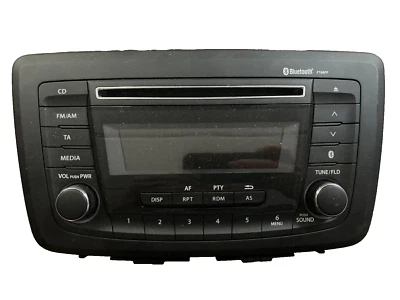 Car Radio Suzuki India RADIO P/N 39101-68PF1 Feat. Panasonic AM FM Bluetooth USB - Image 1 of 4