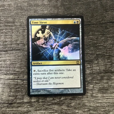 MTG 1x Time Sieve Foil x1 LP Alara Reborn - Image 1 of 2