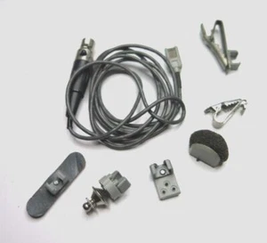 Tranvía TR-50 TR50GML+ Gris Lavalier Micrófono TA5F 5 pines Micrófono de lavado Lectrosonics 7 piezas - Imagen 1 de 5