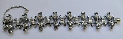 BAS Blachian breites Armband 925 Silber Vintage 70er bracelet silver - Bild 1 von 4