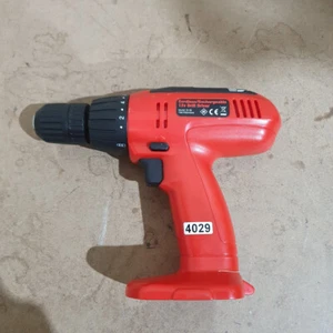SI-38 Red Portable 12 Volt Rechargeable 10mm Keyless Chuck Cordless Drill Driver - Picture 1 of 8