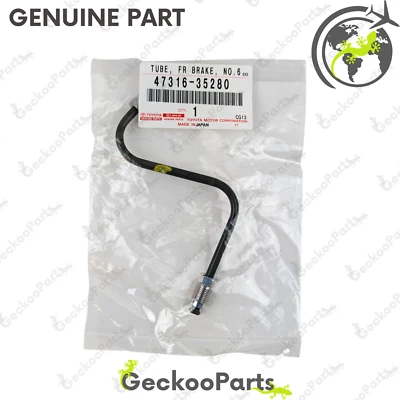 Freno delantero izquierdo tubo FJ Cruiser original Toyota 03-09 4Runner 07-09 47316-35280 Foto 1 de 4
