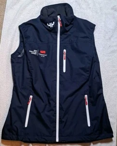 Helly Hansen Vest Women's XL Crew Sailing Corporate Logo Waterproof Windproof - Picture 1 of 9