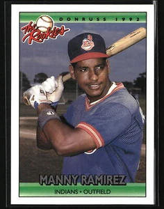 Manny Ramirez 1992 Donruss The Rookies #98 Rookie Cleveland Indians - Picture 1 of 2