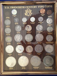 1901-1988 US Typ Münzen Sammlung 29 Münzen 14 Silber CC0027 - Bild 1 von 9
