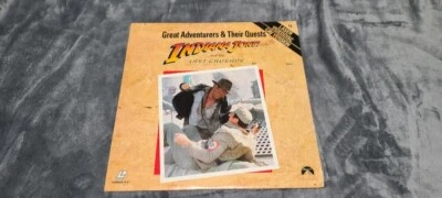Great Adventurers & Their Quests Indiana Jones Last Crusade Laserdisc TESTED RAR - Image 1 of 4