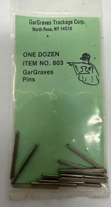 GarGraves No. 803 pasadores de pista nuevos en paquete - Imagen 1 de 3