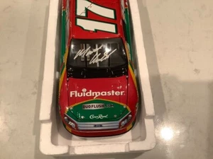 MATT KENSETH AUTOGRAPHED 2011 FORD FUSION FLUIDMASTER DIECAST & AUTOGRAPHED CARD - Picture 1 of 15