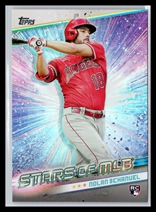 2024 Topps Update Stars of the MLB SMLB-73 Nolan Schanuel Angels Rookie RC - Bild 1 von 2