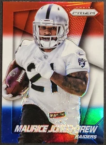 2014 Panini Prizm Red White & Blue Prizm #10 Maurice Jones-Drew Raiders - Foto 1 di 2