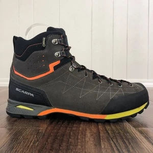 Scarpa Mens Zodiac Plus GTX Waterproof Boot Gray Size 11.5 Backpacking Hiking - Picture 1 of 15