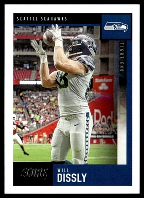 2020 Score Will Dissly Seattle Seahawks #322 - Image 1 of 2