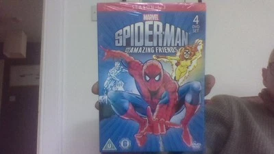 Spider-Man and His Amazing Friends Seasons 1-3 ( 4 DISC UK DVD )  - NEW / SEALED - Image 1 of 2