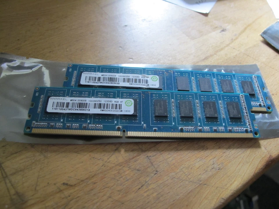 8gb (2x4GB) DDR3 Desktop Memory - Image 1 of 1