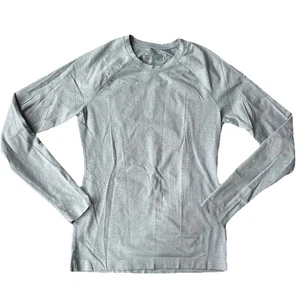 Figs Shirt Damen Gr. M hellblau Rundhals Langarm Unterwäsche nahtlos - Bild 1 von 7