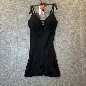 Neu mit Etikett Skinny Girl Smoothers & Shapers nahtloser Slip Slip Damen SCHWARZ Shapewear L - Bild 1 von 12