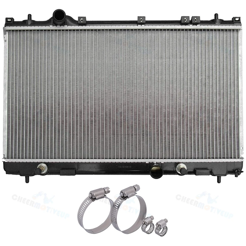 Radiator with Universal Oil Hose Clamps Kit for Chrysler Dodge Neon Dodge SX 2.0 Foto 1 de 4