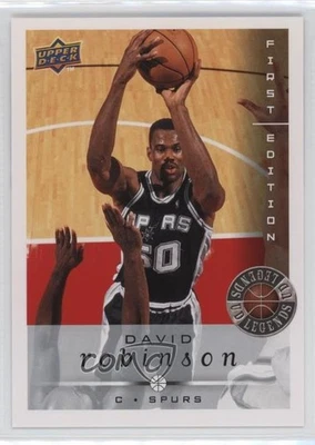 2008-09 Upper Deck First Edition UD Legends David Robinson #222 HOF - Image 1 of 2