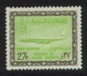 Saudi Arabia Boeing 720-B Jet Aircraft 27p 1965 MNH SG#608 MI#264 Sc#C56 - Picture 1 of 1