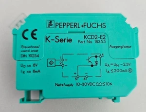 PEPPERL + FUCHS KCD2-E2 Sensor-Endstufenklemme 10-30 V DC #SK-81-3 - Bild 1 von 3