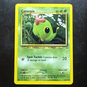 Pokemon TCG- CATERPIE 53/75 Neo Discovery Common Pokemon Vintage 2001 - Picture 1 of 3