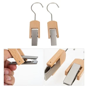 2 Piezas Perchero para Sombreros Clip Colgador Multifunción Ropa Clips - Imagen 1 de 12