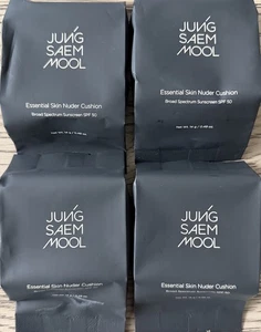 Jung Saem Mool Essential Skin Nuder Cushion 4 Refills 21 Medium - Picture 1 of 4