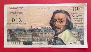France. Beau billet de 10 nouveaux Francs Richelieu 1962. Etat TTB/TTB+ - Picture 1 of 2