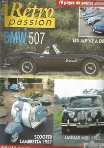 RETRO PASSION N°157 ALPINE DIEPPE / SCOOTER LAMBRETTA 1957 / JAGUAR MKII 1963 - Picture 1 of 2