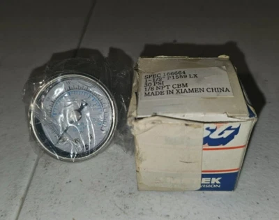 0-30 Psi Ametek 1.5" Diameter Liquid Filled Gage P1559 LX - Image 1 of 3
