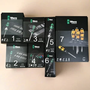 Wera KK Typ Kraftform Sets 6–52-teilig, Ratschenfunktion, Edelstahl, Rapidaptor - Bild 1 von 12