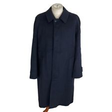 Loro Piana × Ie CHIC 100% Cashmere Long Coat Jacket Men LL Black Plain Color