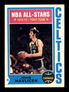 1974-75 Topps #100 John Havlicek EX+ Celtics 548530