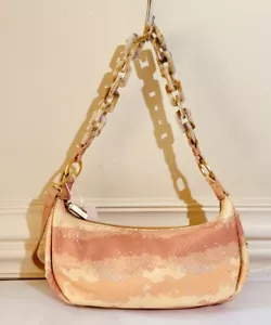 Borsa a tracolla Hammitt Himalayan Snake, rosa Becker - Foto 1 di 10