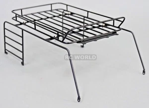 RC Scale Truck Body METAL CAGE ROOF RACK For Wrangler Rubicon Hard Body - Picture 1 of 11