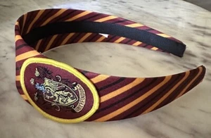 Diadema Harry Potter para mujer niña disfraz de Gryffindor satinado - Imagen 1 de 3