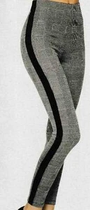 LEGGINGS RIGHE INTRECCIATE DONNA gia' scontato -20% - Imagen 1 de 17