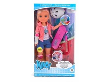 Nancy - A Day Skating - Doll Doing Skateboarding with Helmet, Knee &  Elbow Pads