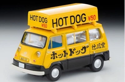 LV-201a TOMYTEC TOMICA LIMITED VINTAGE 1:64 Subaru Sambar Light Van Hot Dog Shop - Image 1 of 4