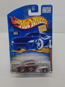Hot Wheels Skin Deep Series 50132 Jeep Willys Coupe #2/4 2000 #094 New On Card - Picture 1 of 10