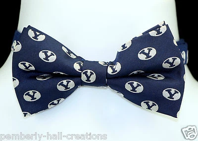 Галстук-бабочка регулируемый мужской Brigham Young Cougars университетский синий галстук-бабочка - Изображение 1 из 2