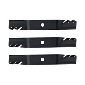 M113517 M115495 M76466 Three (3) Mulching Blades Fits John Deere 48" Mowers - Picture 1 of 9